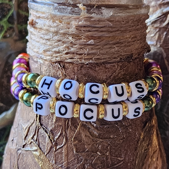 Hocus Pocus Beaded Stretch Bracelets - Picture 9 of 12